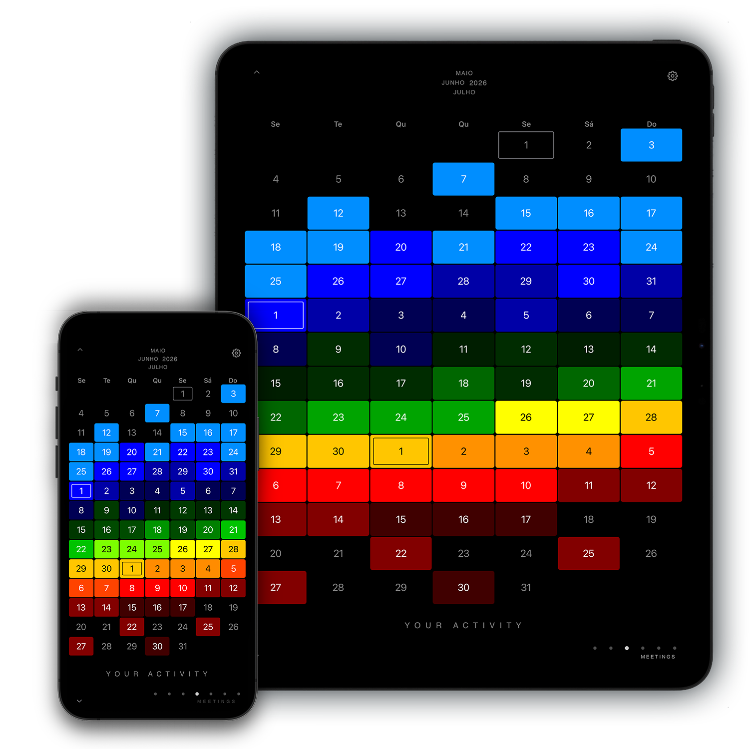 CREATE7 iPad Sincronização Feature