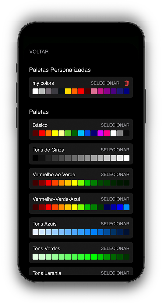 CREATE7 Custom Colors Feature